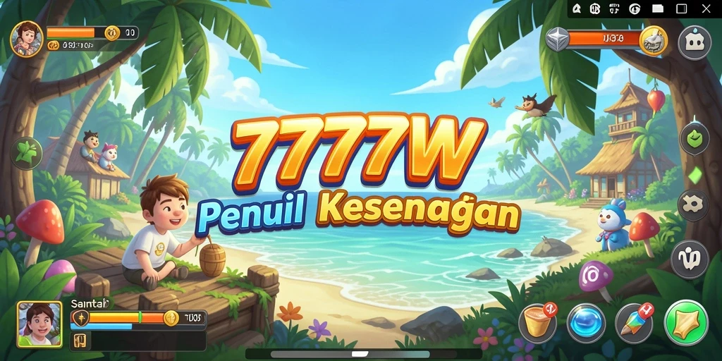 Gameplay seru dari 7777W dengan grafik memukau.