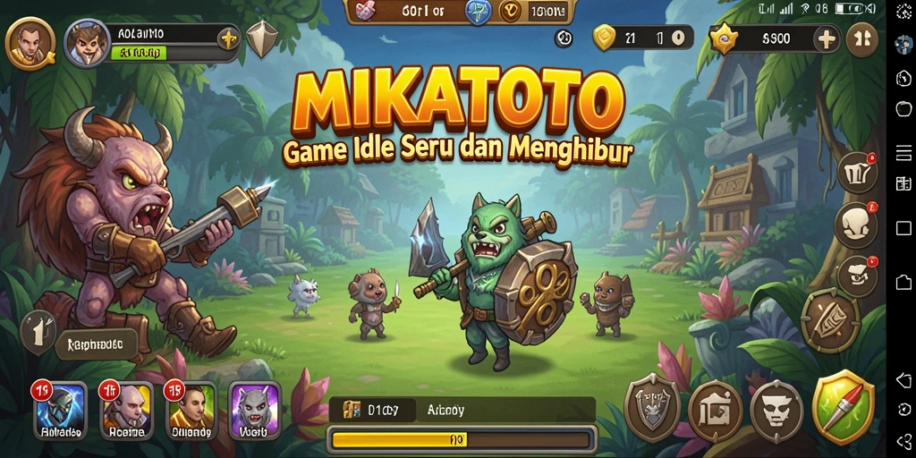 Tampilan gameplay MIKATOTO yang menarik dan menghibur.